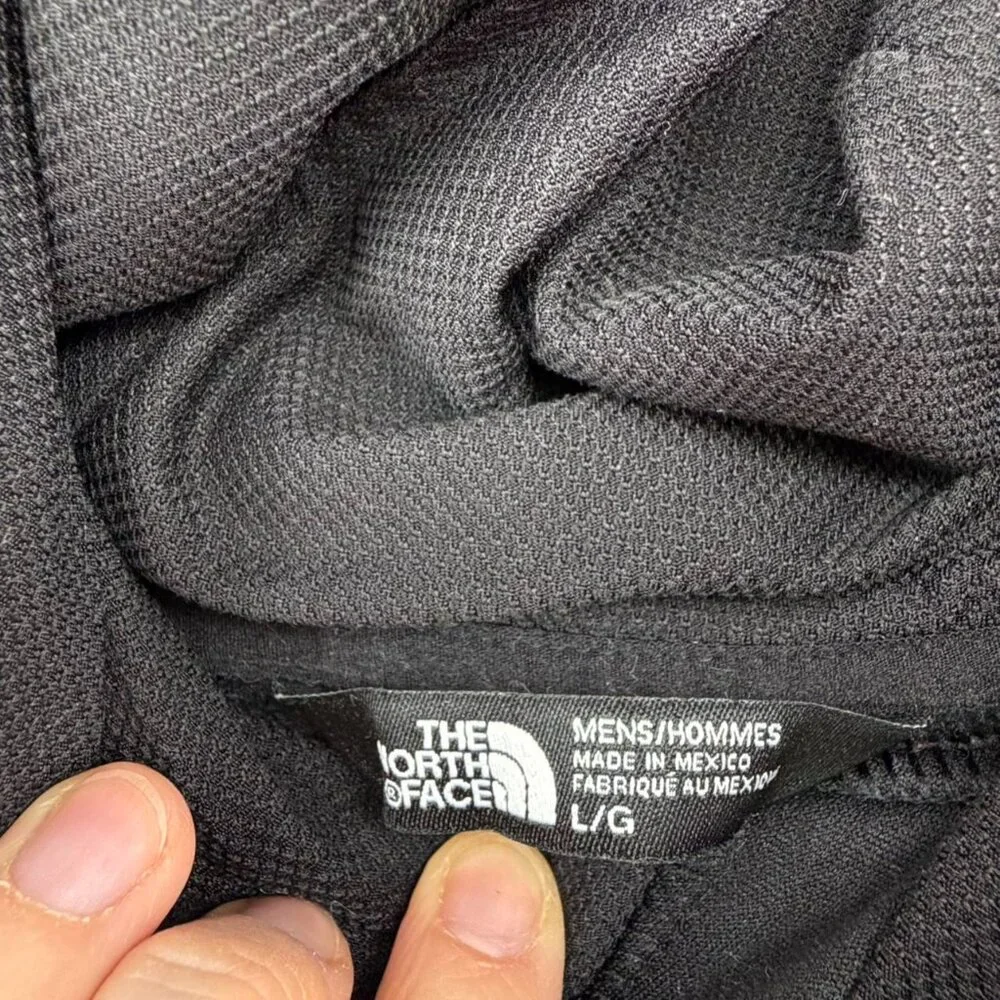The North Face Big Spell Out Logo Long-Sleeve Activewear Hoodie Men's Large